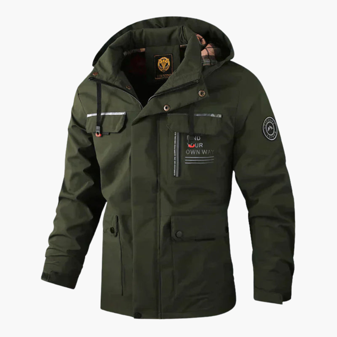 Men's winter Jacke with hood