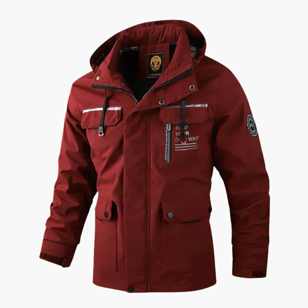 Men's winter Jacke with hood