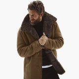 Men's winter Jacke with wide collar