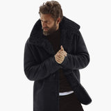 Men's winter Jacke with wide collar