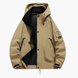 Unisex ski Jacke with integrated hood and full zip