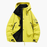 Unisex ski Jacke with integrated hood and full zip