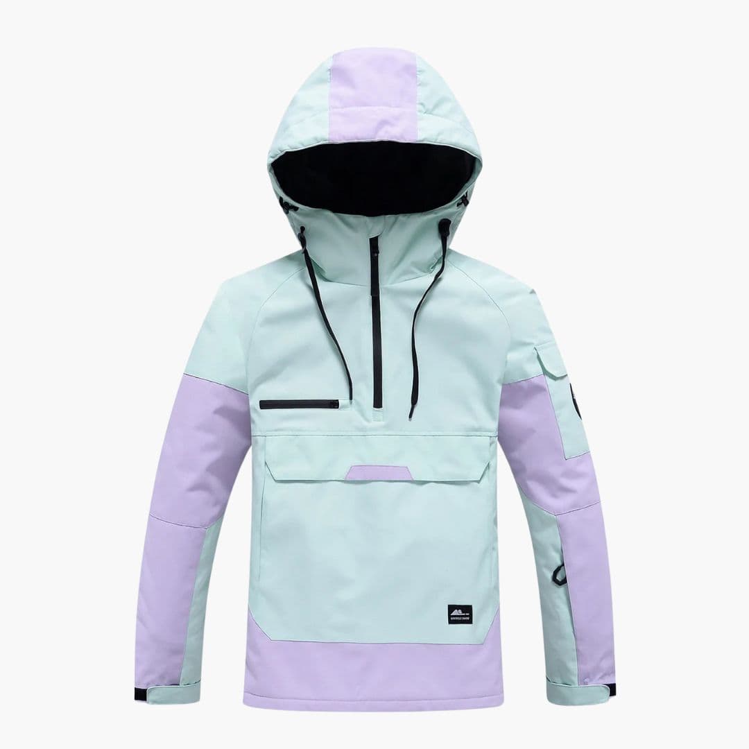Unisex ski Jacke with hood and zippered pockets