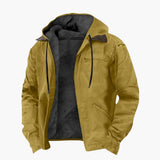Men's hooded Jacke with pockets