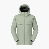 Men's Jacke with hood and full zipper closure