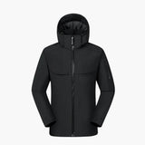 Men's Jacke with hood and full zipper closure