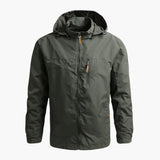 Men's Jacke with hood and chest pocket