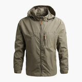 Men's Jacke with hood and chest pocket