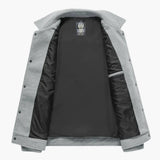 Men's Jacke with pointed collar and flap pockets