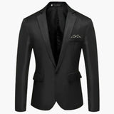 Men's Jacke with notched lapel and flap pockets