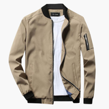 Men's spring Jacke with zipper closure