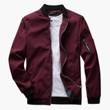 Men's spring Jacke with zipper closure
