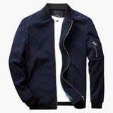 Men's spring Jacke with zipper closure