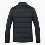 Men's quilted Jacke with zippered pockets