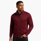 Men's zip-up Jacke with stand-up collar