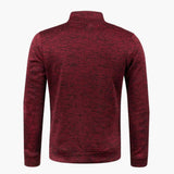 Men's zip-up Jacke with stand-up collar