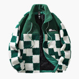 Men's fleece Jacke with zipper closure
