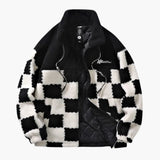 Men's fleece Jacke with zipper closure