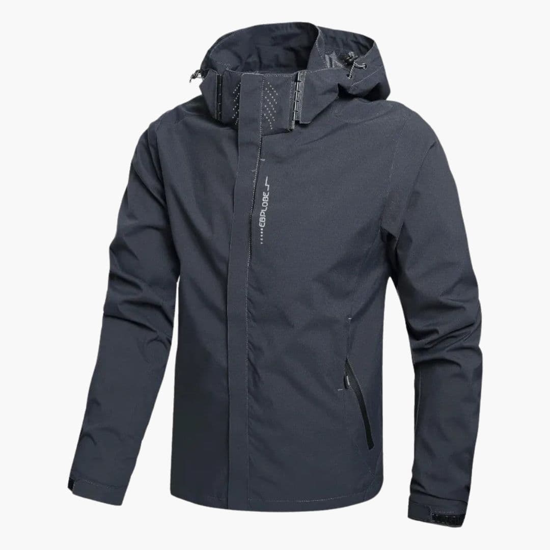 Unisex hoodie Jacke with zipper closure