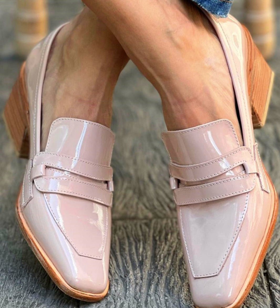 Elaine™ - Patent Leather Loafers