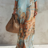 Lily -  Maxi-Hemdblusenkleid