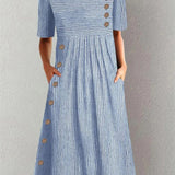 Zoe™ | Striped Spring Kleid