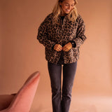 NATALIE LEOPARD PRINT COAT