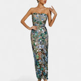 LORETTA MAXI Kleid