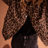NATALIE LEOPARD PRINT COAT