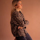 NATALIE LEOPARD PRINT COAT